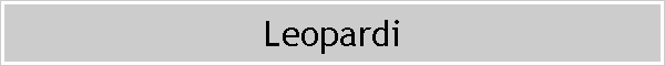 Leopardi